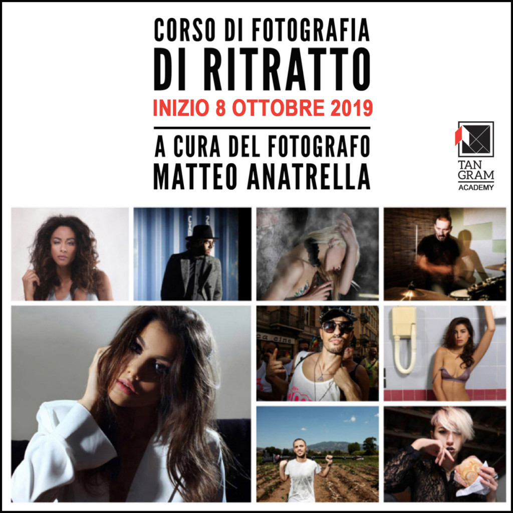 Corso di fotografia di ritratto con Matteo Anatrella