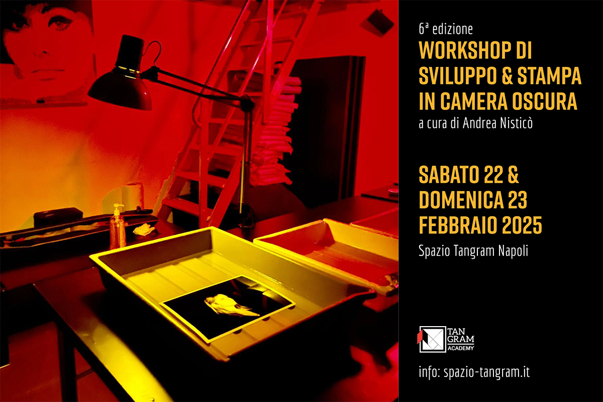 workshop di sviluppo e stampa in camera oscura a Napoli